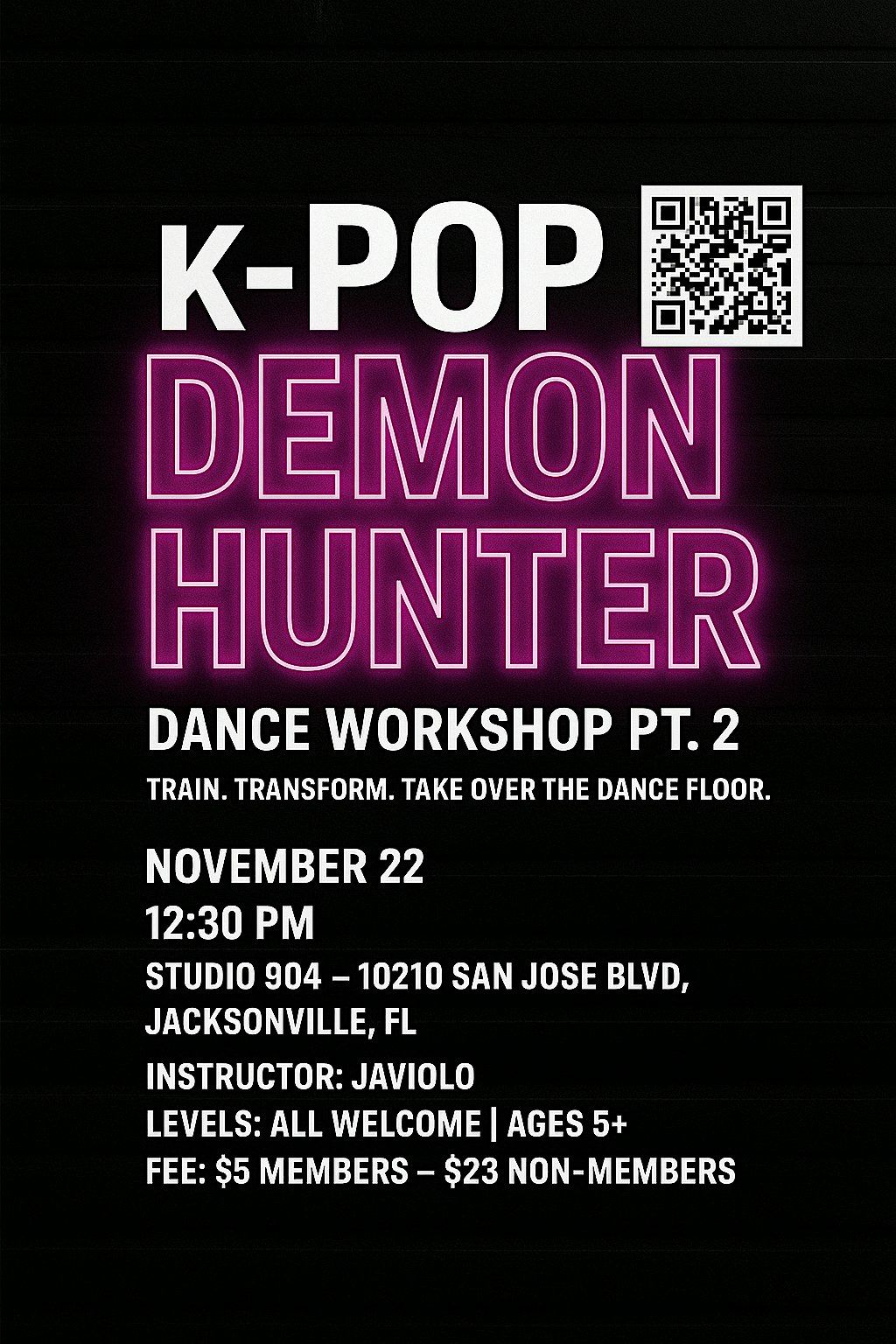 K-PoP Demon Hunter Dance Workshop Part 2 Takedown