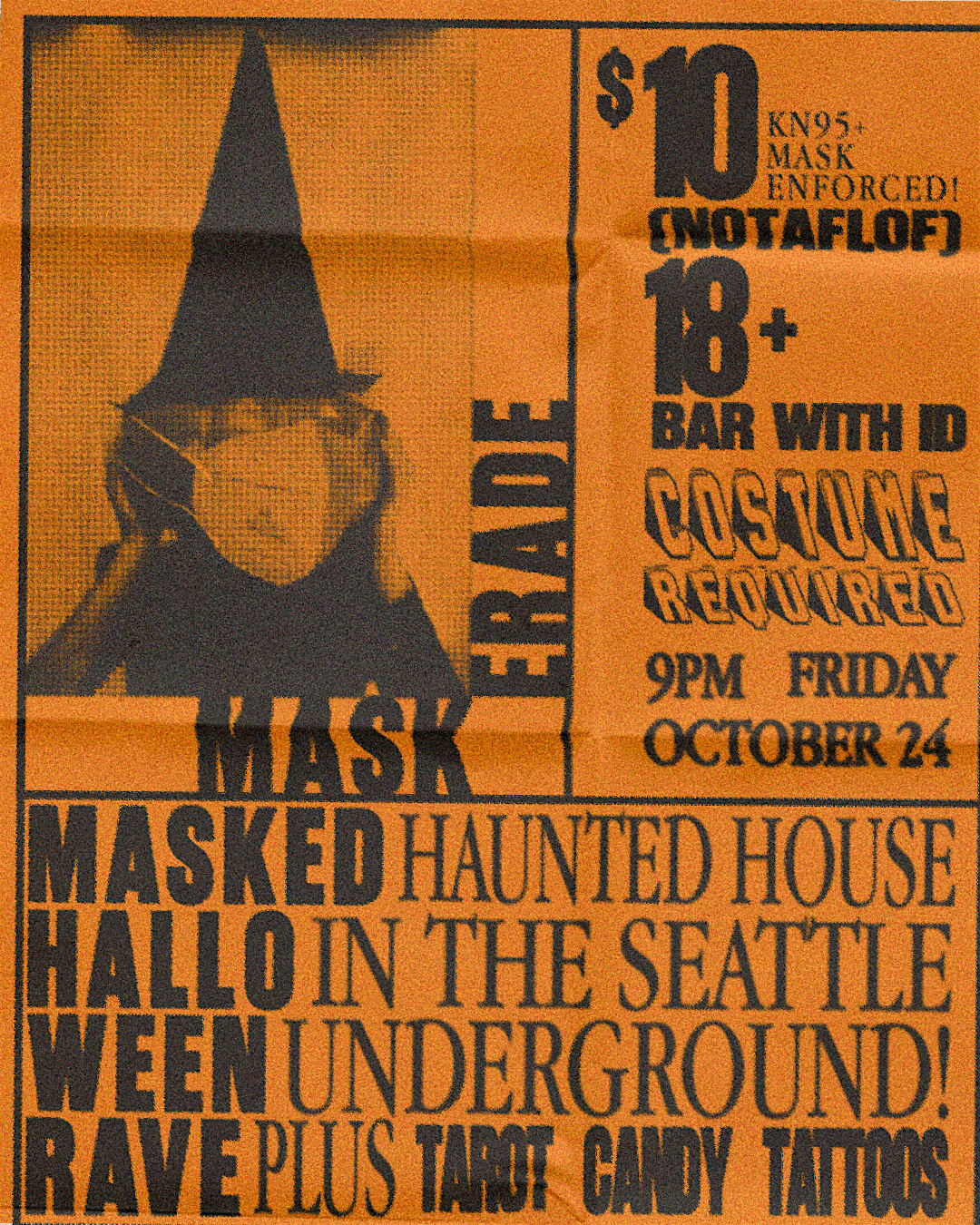 MASKERADE: queer Halloween party (MASKS REQUIRED)