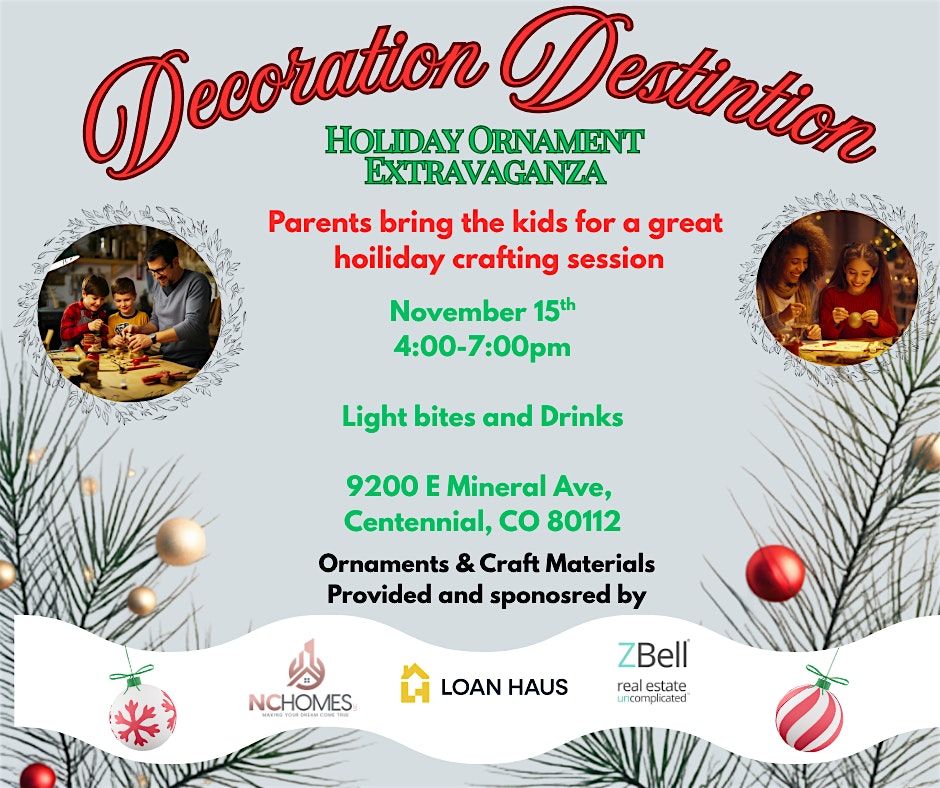 Decoration Destination-Holiday Ornament Extravaganza