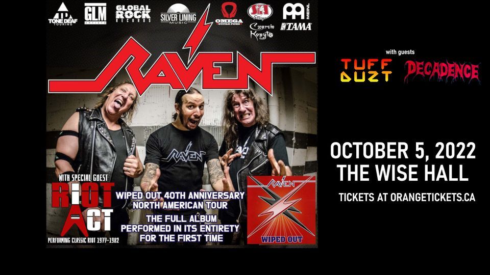 Raven Riot Model RAVEN + RIOT ACT Live in Vancouver. October 5 at The Wise HAll at The ...