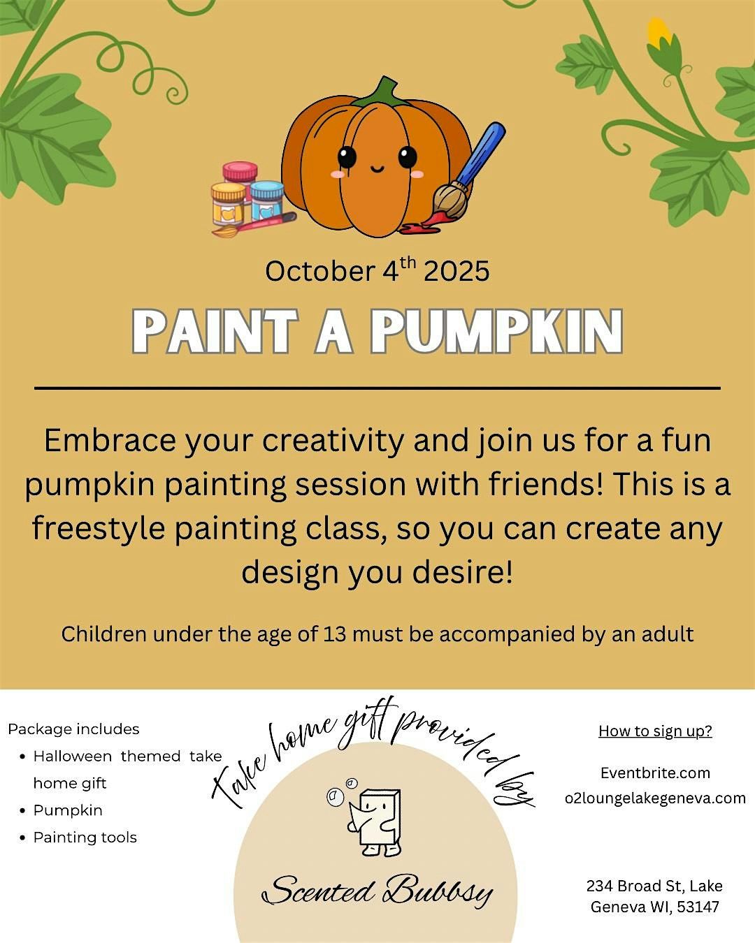 Paint A Pumpkin