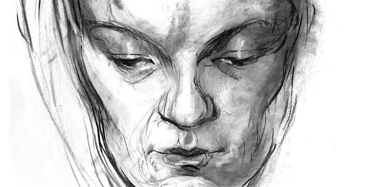 Large Scale Portrait Drawing with Jake Spicer