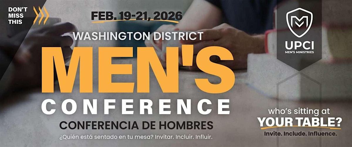 Washington Men's Conference 2026