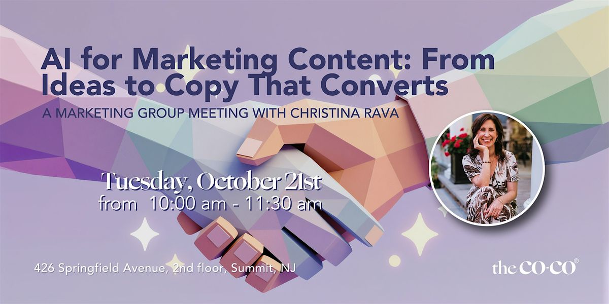 Co-Co Member Exclusive: Marketing Group