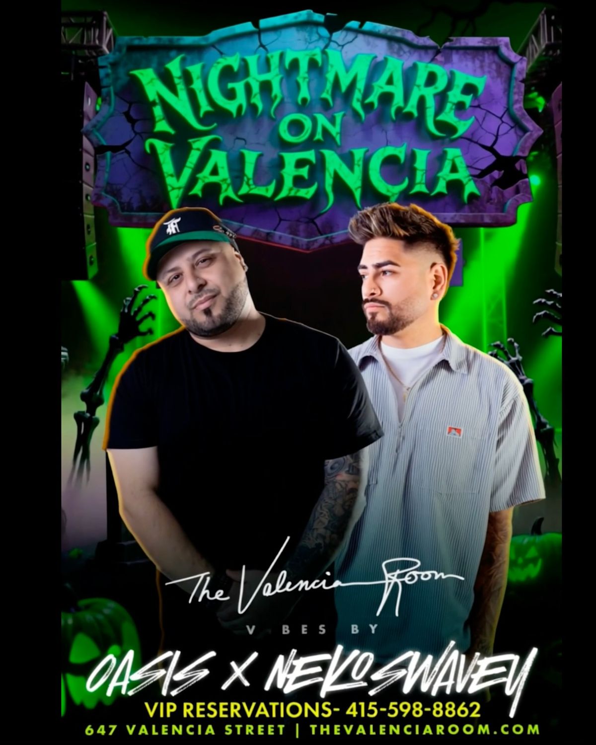 Nightmare on Valencia Halloween Party 10.31