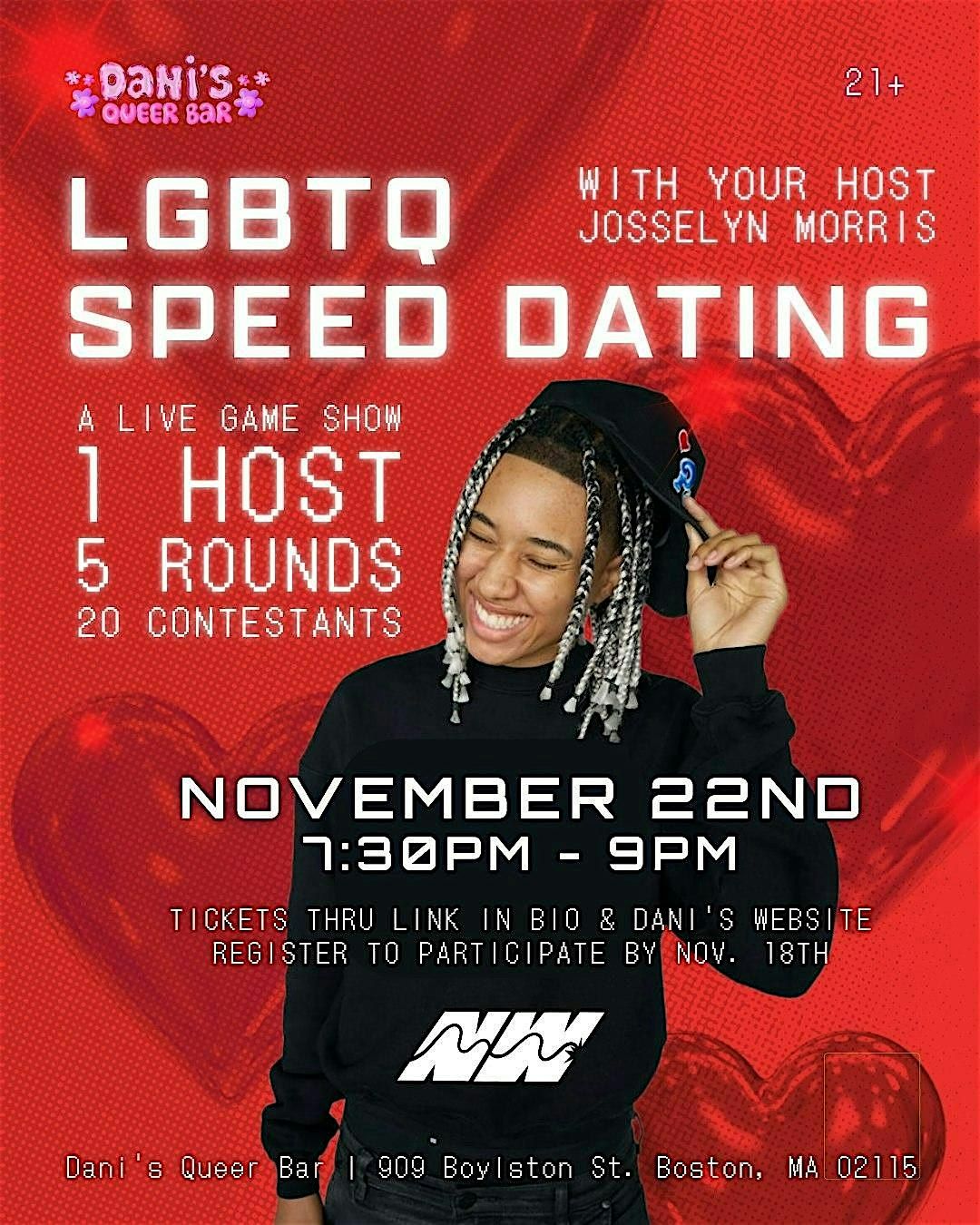 LGBTQ Speed Dating with Josselyn Morris