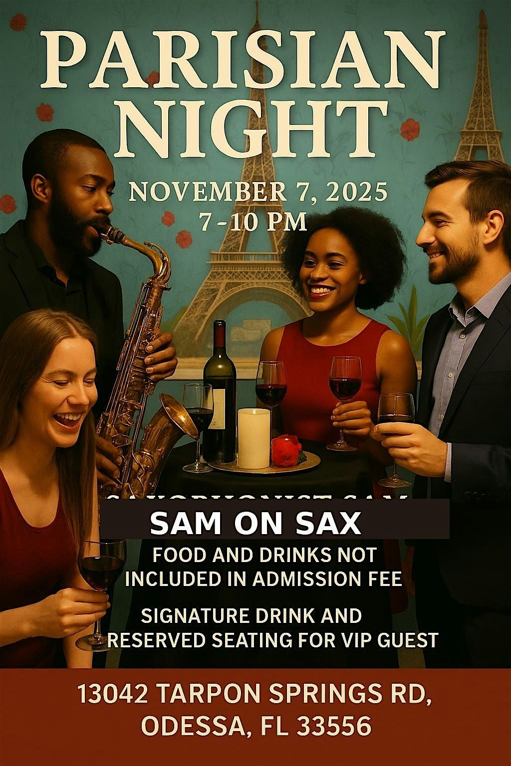 Experience a Magical Parisian Night at The French Chateau of Odessa!