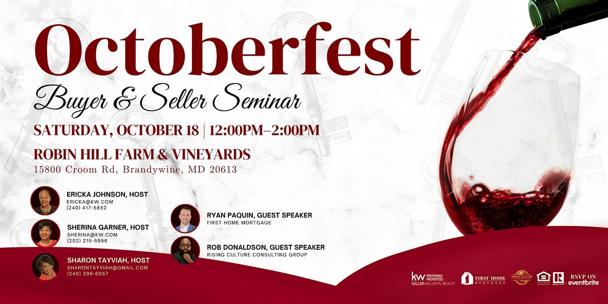 Octoberfest Buyer & Seller Seminar