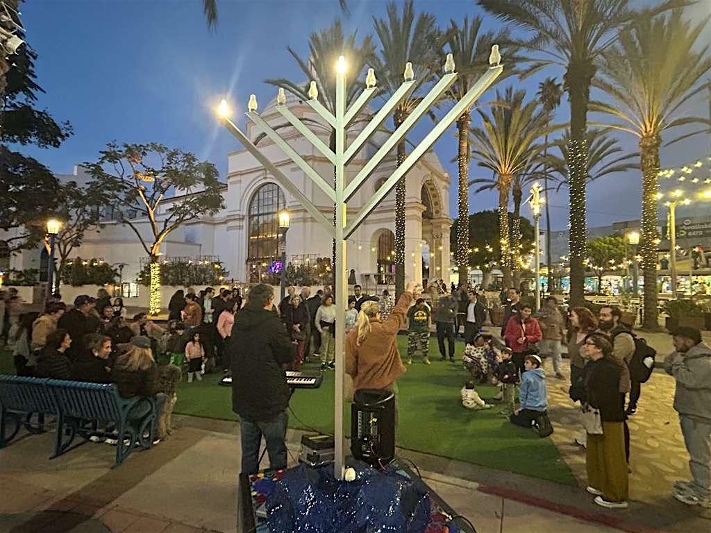 Hanukkah Menorah Lightings in Westwood Village!