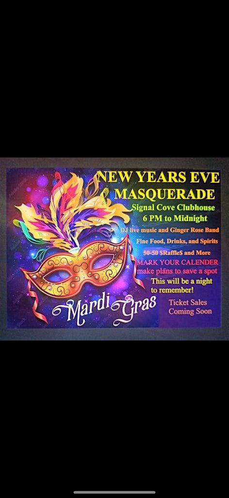 New Year\u2019s Eve at Signal Signal Cove