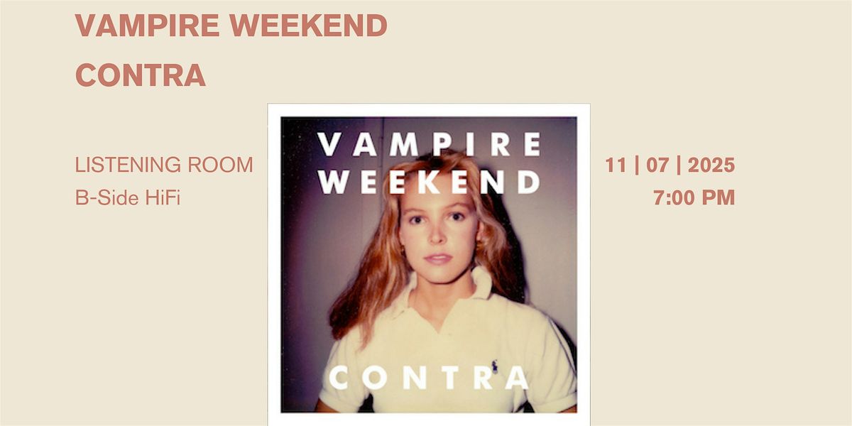 Vampire Weekend: Contra