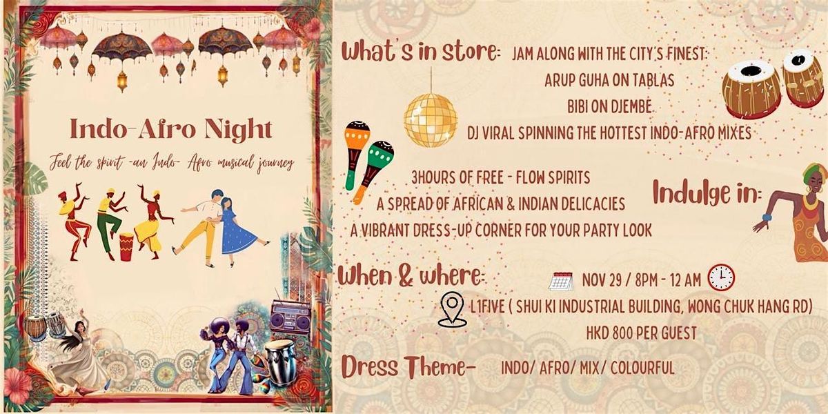 Indo-Afro Fusion Night