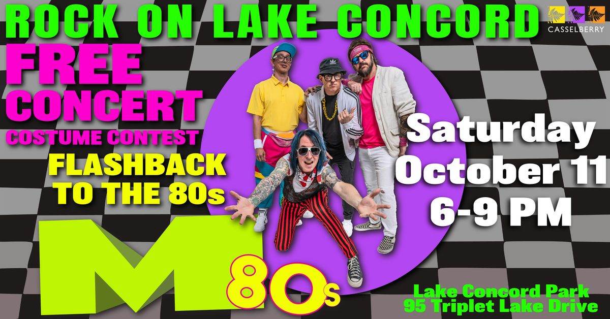 The M80s Highlight Rock on Lake Concord