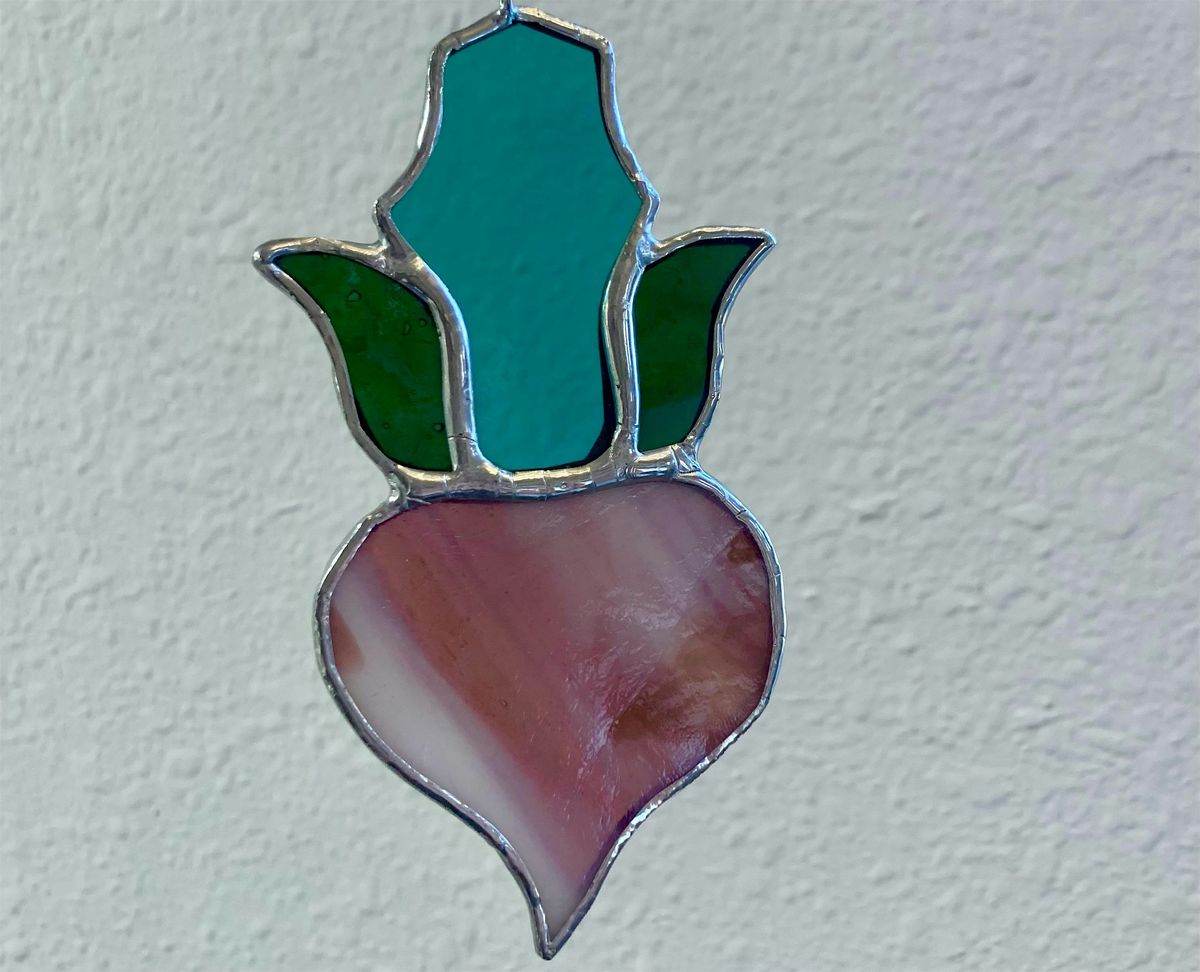 Stained Glass Garden Veggies: BEETS for the Month of September!