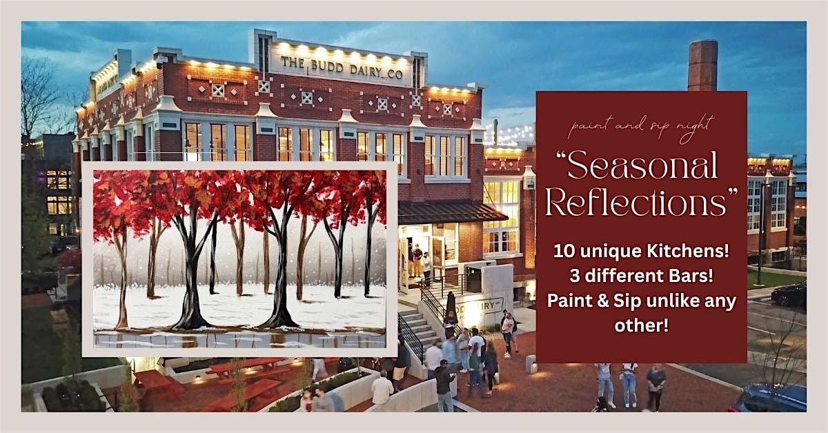 Paint Night at Budd Dairy Food Hall \/ Paint and Sip Columbus