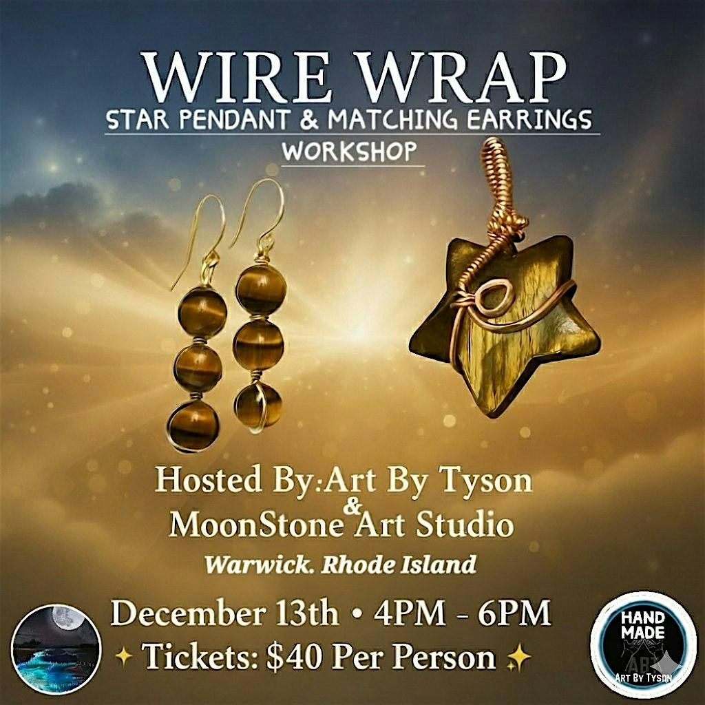 Star Pendant & Matching Earring workshop