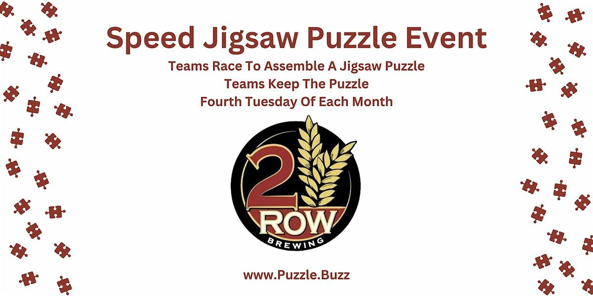 Speed Puzzling at 2 Row Brewing in Midvale, UT