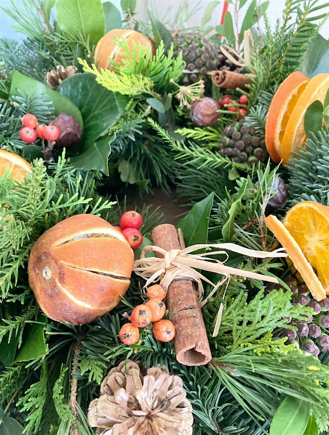 Fresh Foliage  Wreath Making Class with The Flower Barn Tutorial