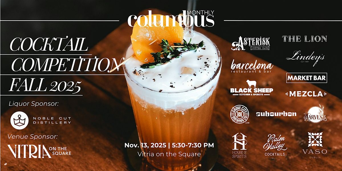 Columbus Monthly Fall Cocktail Competition
