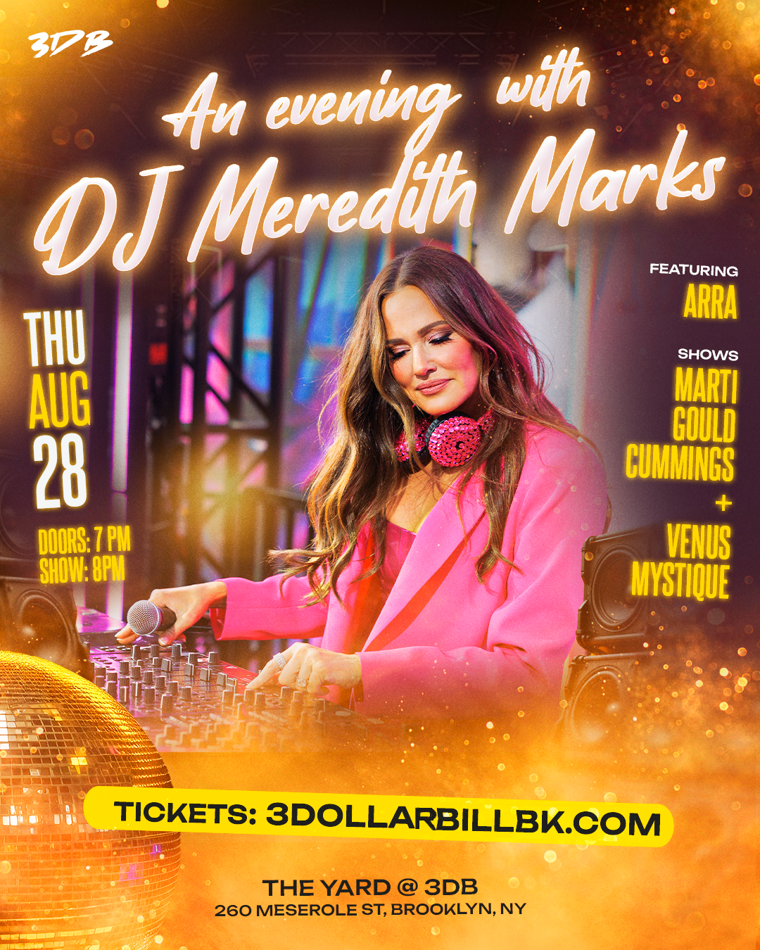 Meredith Marks at Racket