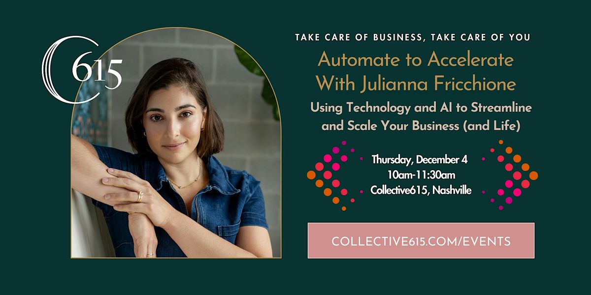 Automate to Accelerate: Using Tech and AI to Streamline and Scale