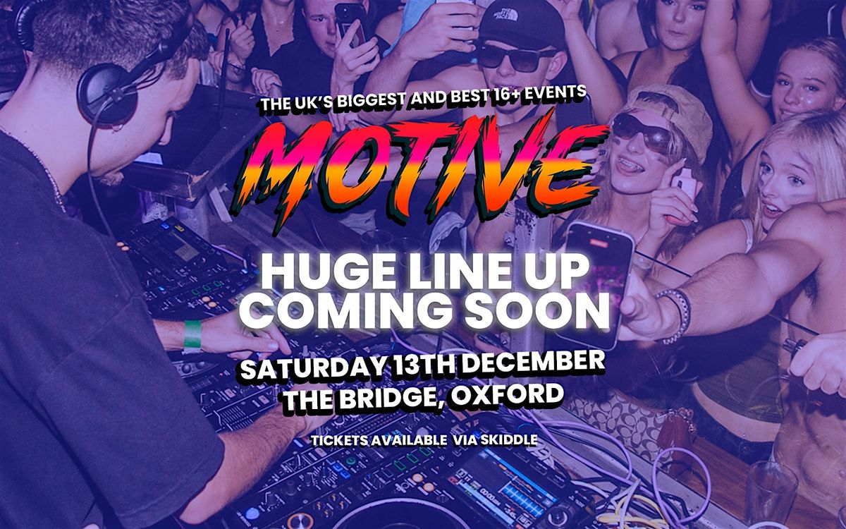 Oxford 16+ Xmas Rave