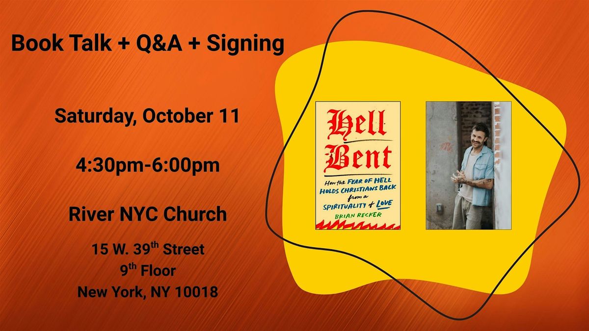 Hell Bent with Brian Recker: Book Talk, Q&A, & Signing