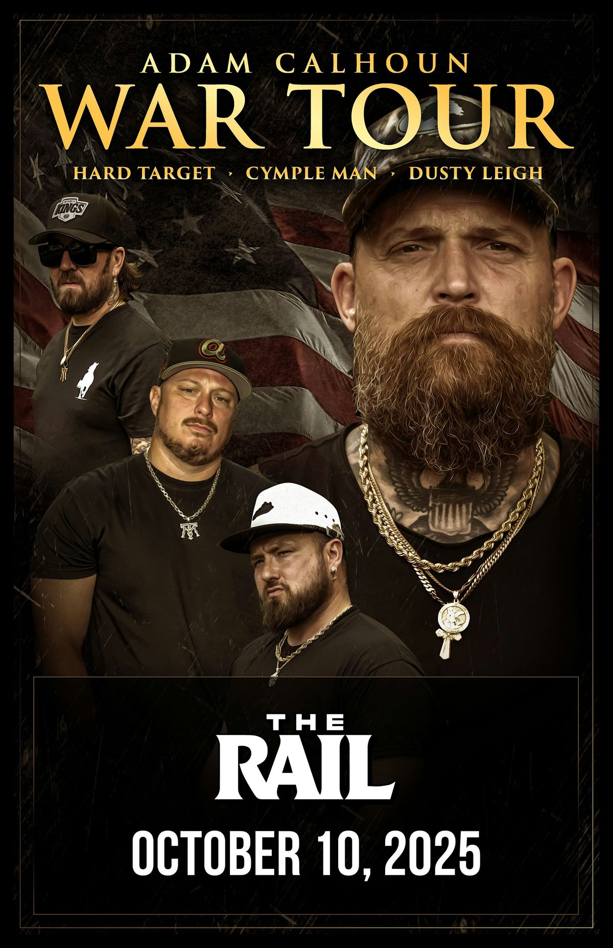 Adam Calhoun and more at The Rail!