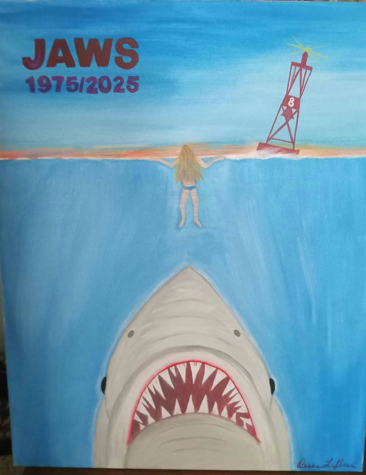 JAWS 50th Anniversary Paint Party