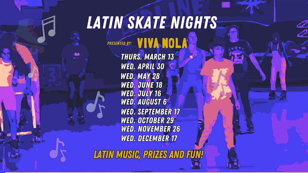 Latin Skate Night by VIVA NOLA Magazine