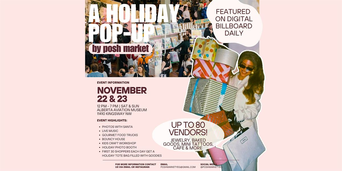 A Holiday Popup Market