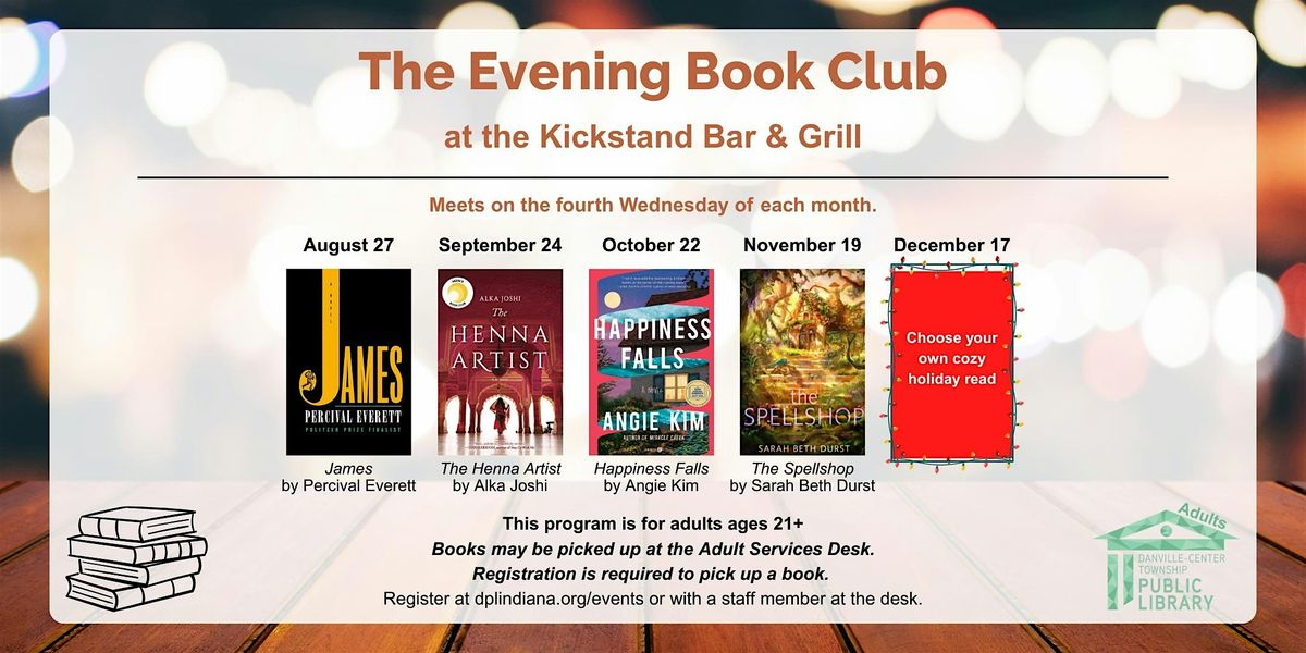 Evening Book Club (Ages 21+)