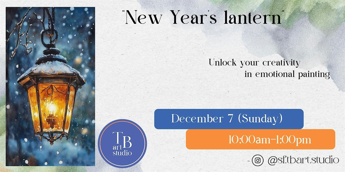 Dry Pastel Painting Workshop - New Year's lantern