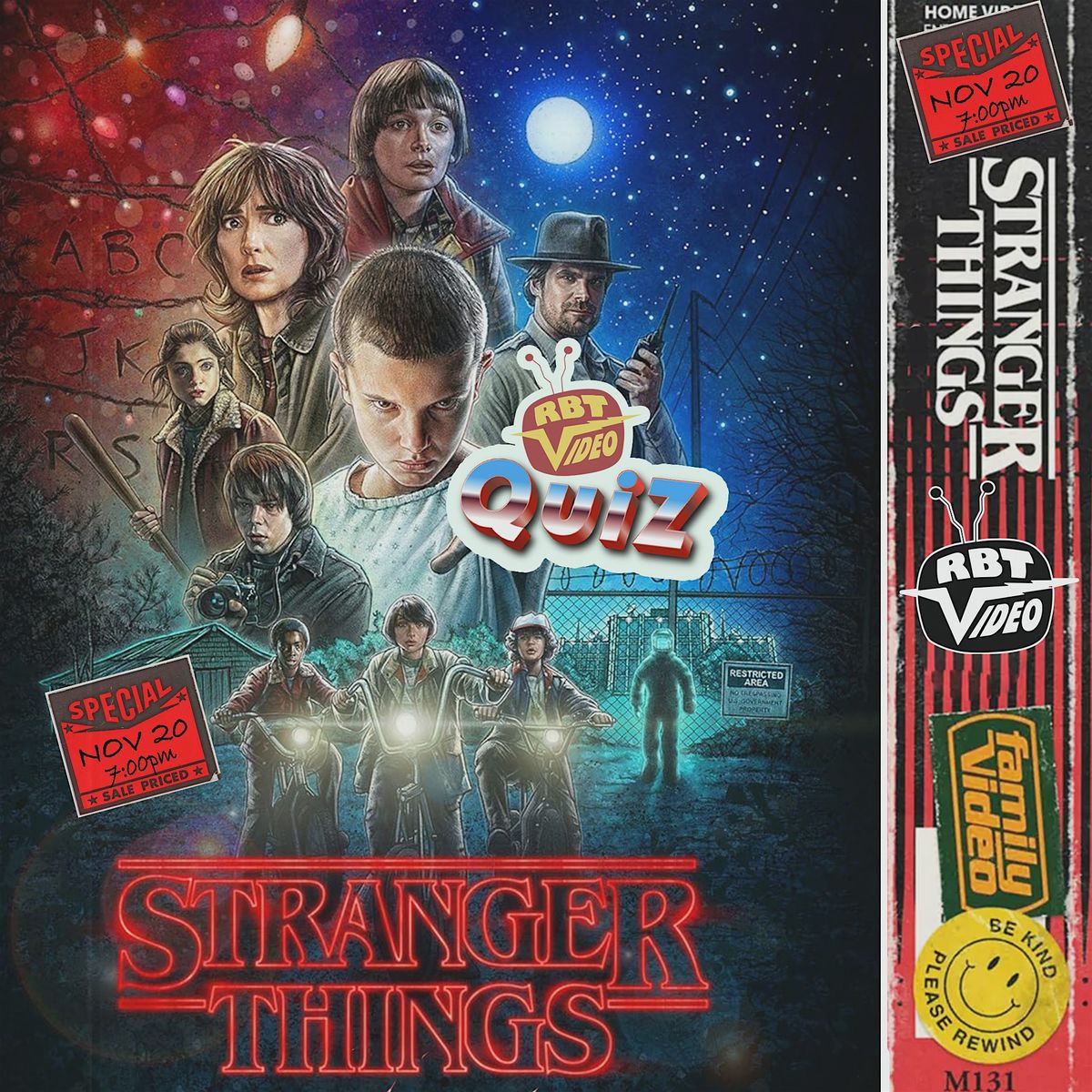 Stranger Things: Quiz Night