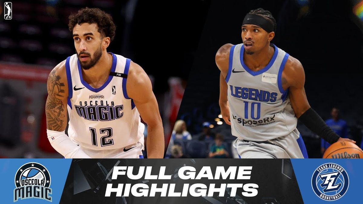 Parking Texas Legends at Osceola Magic