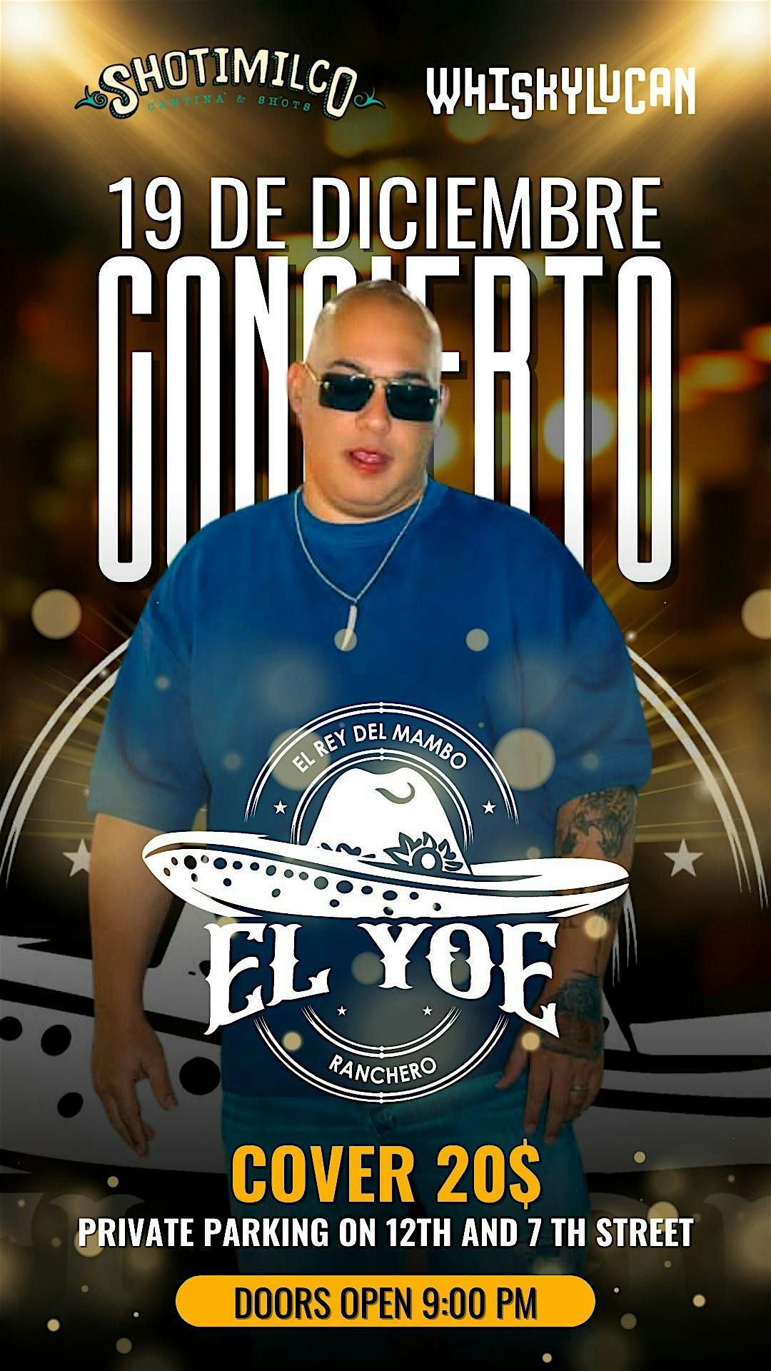 Concierto en Vivo: El Yoe \u2013 El Rey del Mambo Ranchero