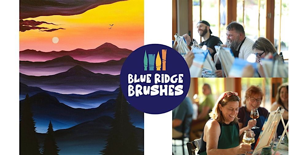 Paint + Sip: "Dark Sunset" at Pro Re Nata Crozet
