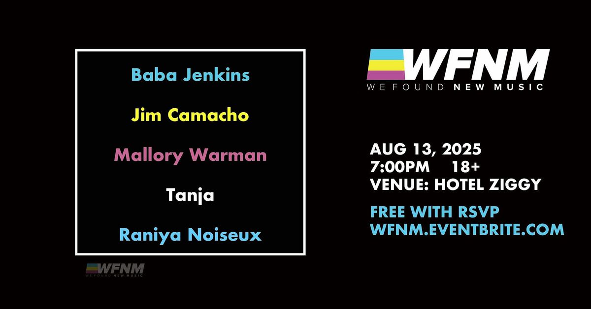 Baba Jenkins, Jim Camacho, Mallory Warman, Tanja, Raniya Noiseux