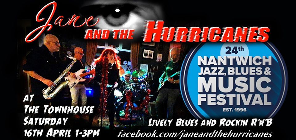Jane and the Hurricanes at the Townhouse, Nantwich Jazz, Blues and ...