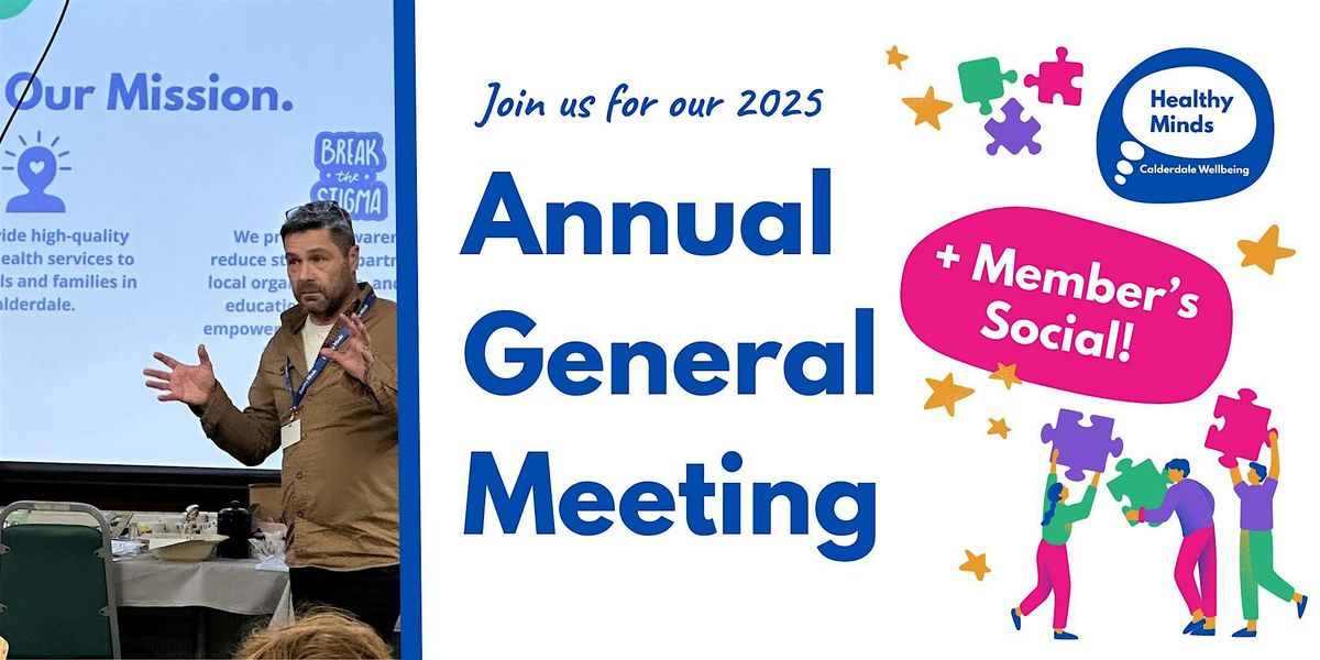 Healthy Minds AGM & Member's Social