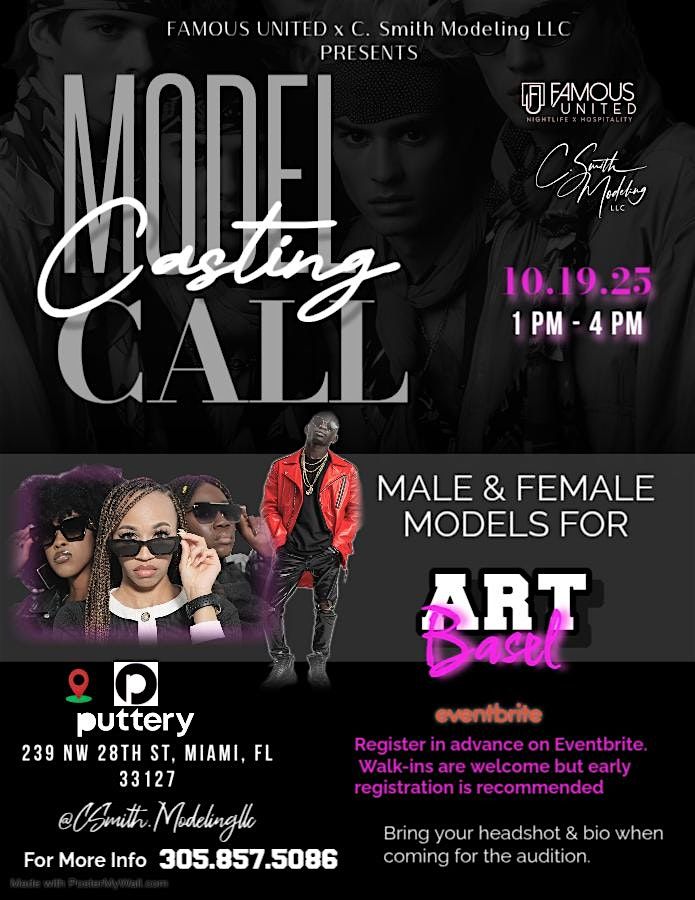 Art Basel Fashion Show- Casting Calls