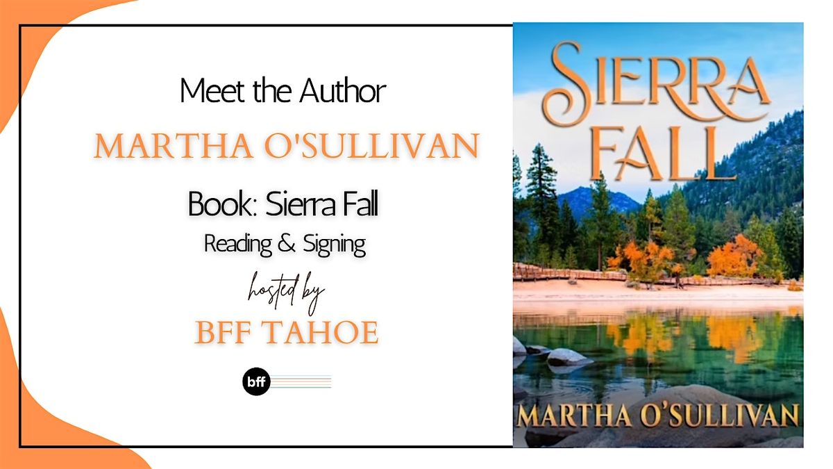 Meet the Author - Martha O'Sullivan