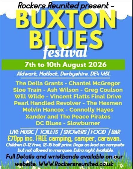 Buxton Blues Festival August 2026