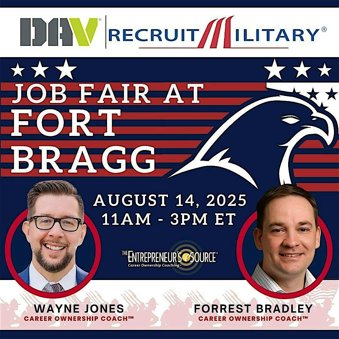 Job Fair at Fort Bragg at Iron Mike Conference & Catering Center of