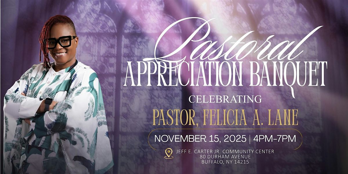 Pastoral Appreciation Banquet