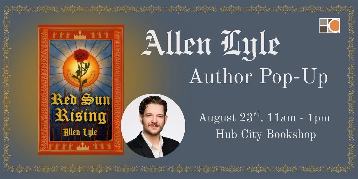 Allen Lyle: Red Sun Rising Book Author Pop-Up