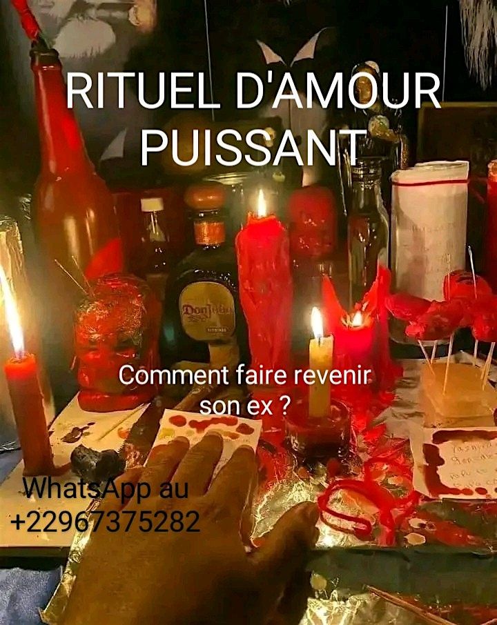 RITUEL D'AMOUR QUI FONCTIONNE - PUISSANT MARABOUT S\u00c9RIEUX