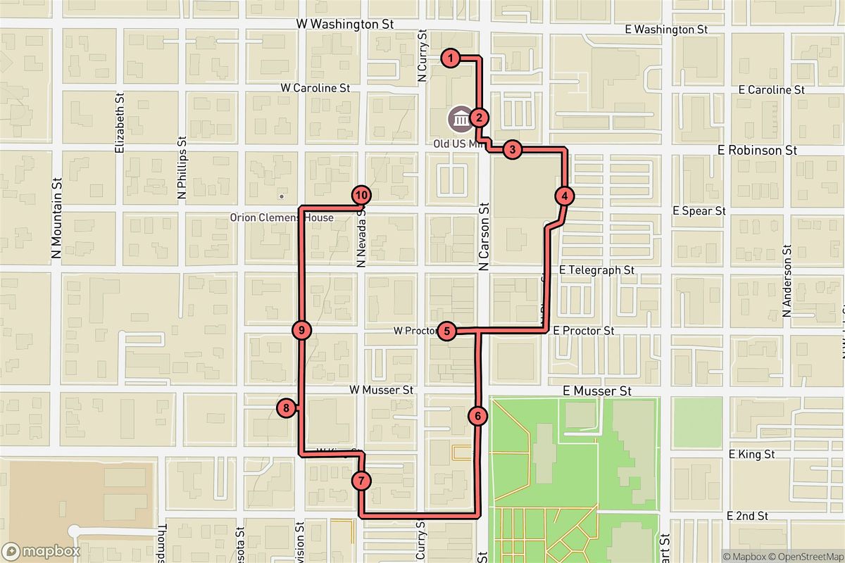 Carson City Audio Tour: Echoes of Silver and Storied Streets