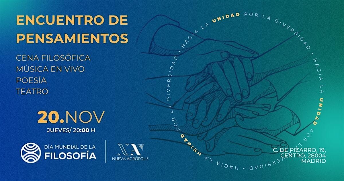 CENA FILOS\u00d3FICA: Encuentro de pensamientos