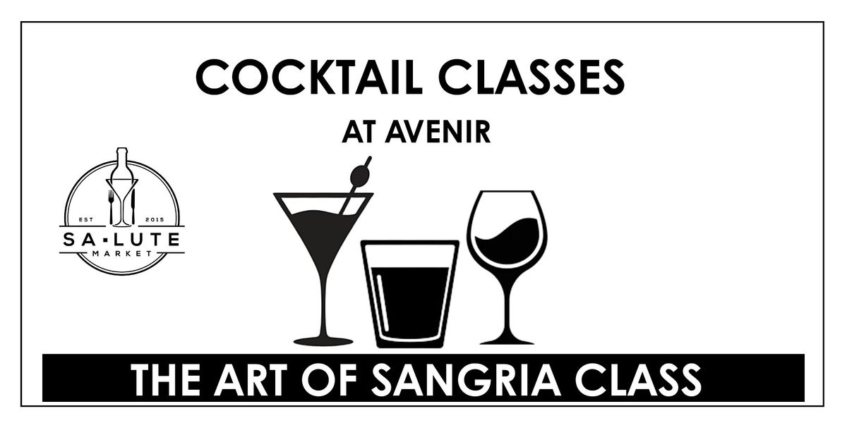 The Art of Sangria Class